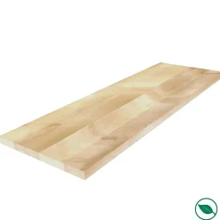 Tablette sapin massif lamellé collé abouté 1200 x 300 x 18 mm