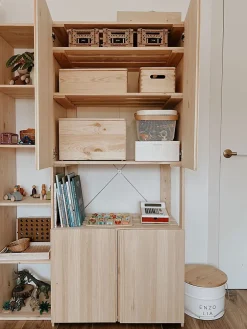 Tablette supplémentaire en bois pour étagères NOVA, 73,5x37 cm