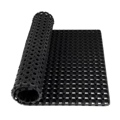 Tapis en caoutchouc avec anneaux Octo Door 23 mm 60 x 80 cm
