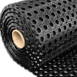Tapis en caoutchouc avec anneaux Octo Door 16 mm 60 x 80 cm