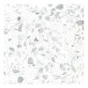 Terrazzo blanc Carrara - 60 x 60 cm