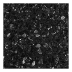 Terrazzo noir Millenium - 60 x 60 cm