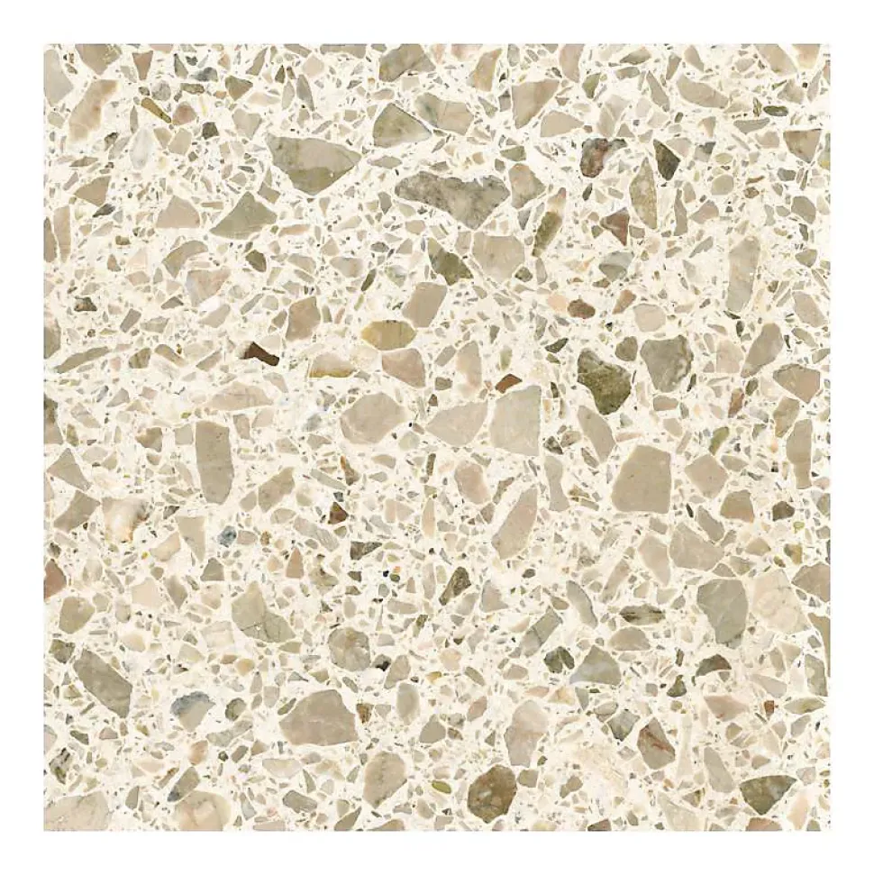 Terrazzo Stracciatella beige - 60 x 60 cm