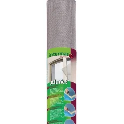 Toile moustiquaire - INTERMAS - Aluminium - 1x30 m - Souple - Efficace