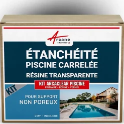 Transparent - 25 m², support non poreux - ARCANE INDUSTRIES