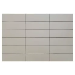 Velvet Vison Lisse Série Revêtement grès cérame premium 5x15 cm.