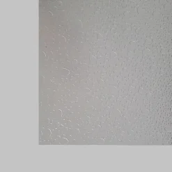 Verre synthétique à motif perle d'eau 1x0.5m Ep2.5mm