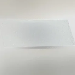 Verre synthétique à motif perle d'eau 1x0.5m Ep2.5mm