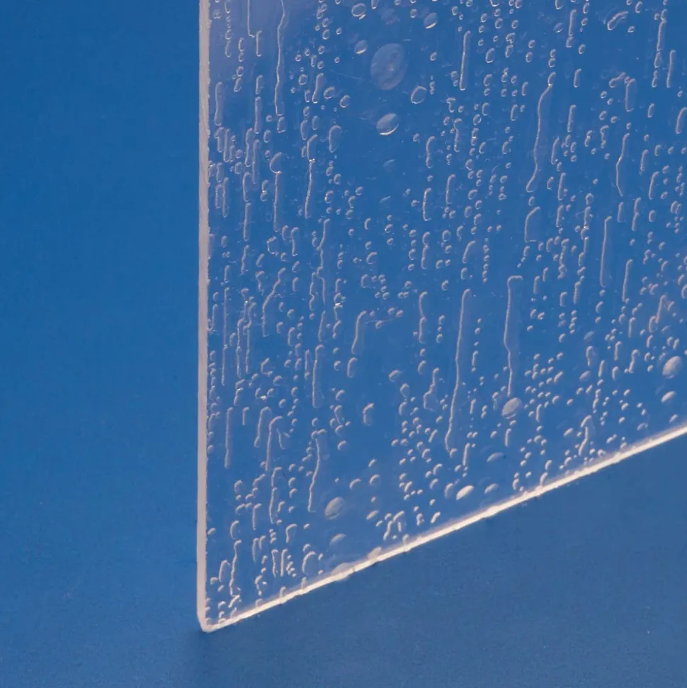 Verre synthétique Niaga 1x0.5M Ep 5mm