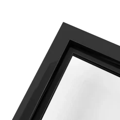 Verrière - 4 Vitrages - L: 157cm H: 105cm - Acier Ultra Fin - Noir Mat (RAL 9005) - Livrée Montée