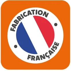Verrière Loft 3 sections - L x H : 100 x 125 cm - Laqué blanc 9003 granité - vitrages inclus
