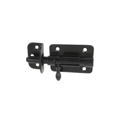 Verrou de box Afbat porte de cadenas noir ø10 mm