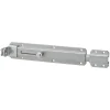 Verrou transversal, porte cadenas cadenassable, longueur 180mm, pêne plat coulissant, acier zingué - THIRARD