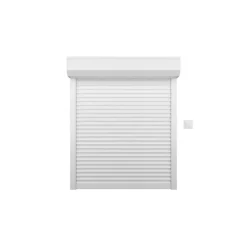 Volet Roulant ALU H170 cm x L150 cm Electrique Filaire Blanc