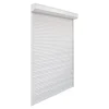 Volet roulant uPVC blanc - ouverture manuelle par sangle - Fortia - l.140 x H.215 cm