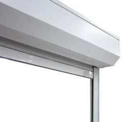 Volet roulant uPVC blanc - ouverture manuelle par sangle - Fortia - l.140 x H.215 cm