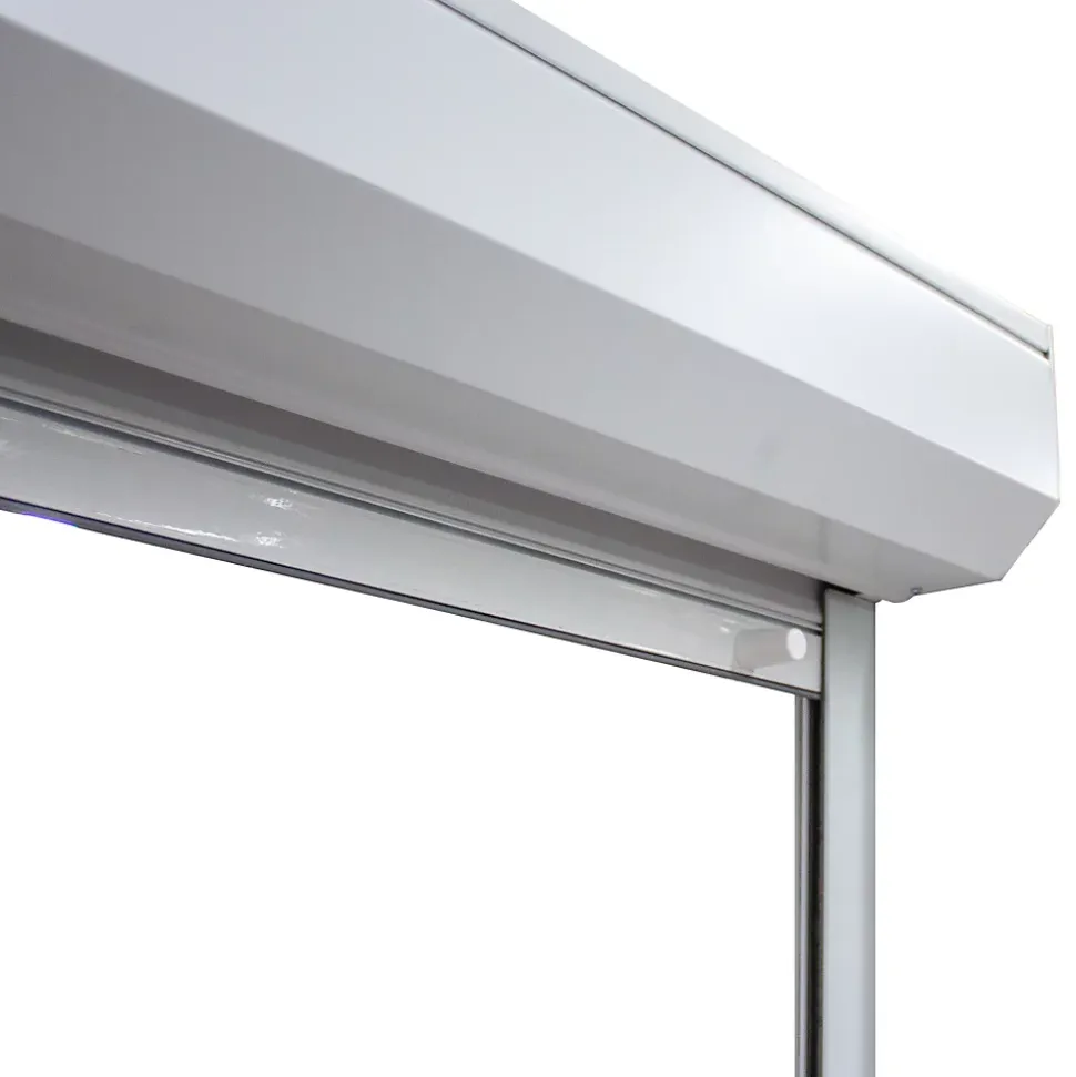 Volet roulant uPVC blanc - ouverture manuelle par sangle - Fortia - l.140 x H.215 cm
