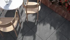 59x59 Lot 2 Dalles ép. 20mm Atakama Gris Extérieur R11 - Allocarrelage