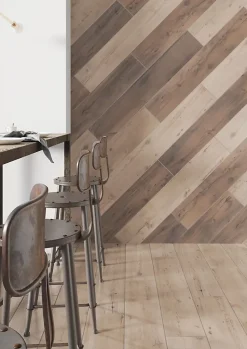 20x120 Tonella Beige Carrelage Parquet Rectifié R10 - Allocarrelage